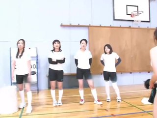 Subtitled Japanese ENF CFNF volleyball hazing in HD