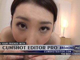 Submissive Asian Brunette Loves Cock POV